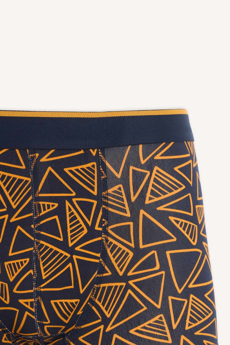 DeFacto Blue Man Regular Fit Knitted Boxer Casual - Image 2