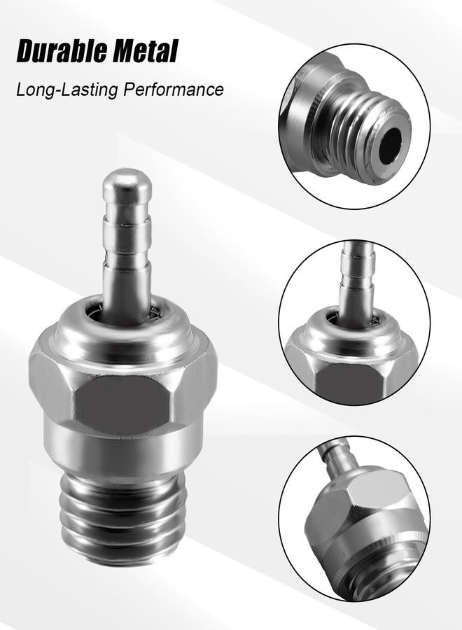 PWSLKO 3232X N4 Medium Glow Plug Compatible with Traxxas 1/8 1/10 T-Maxx 2.5/3.3 Replace 70117, 6Pcs - Image 4