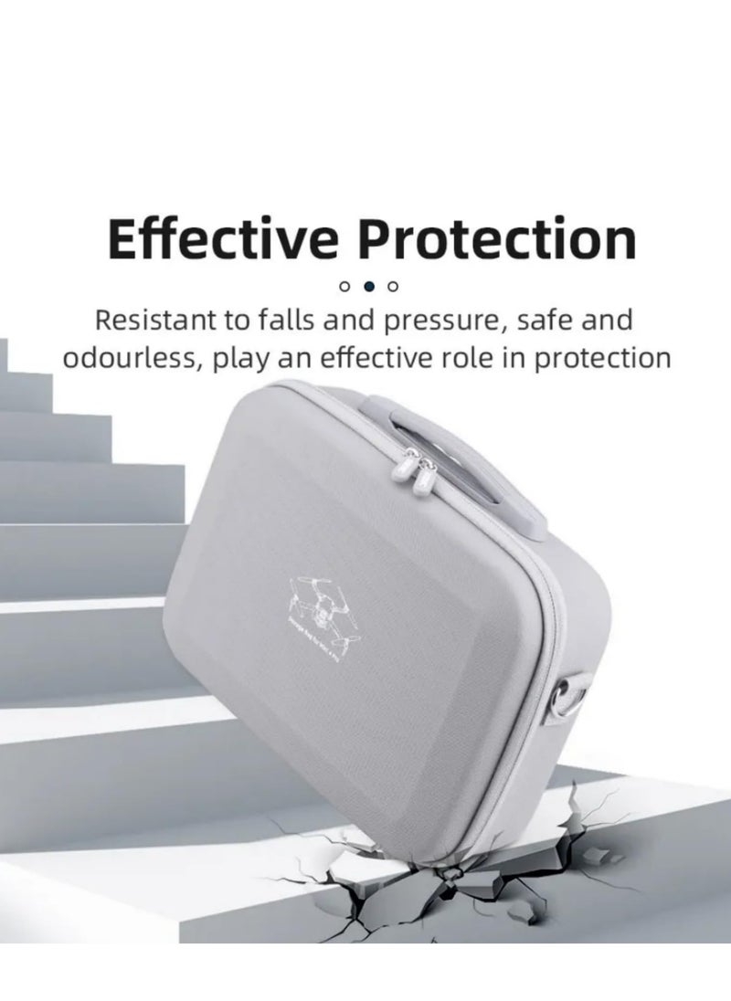 Carrying Case for Mini 4 Pro Portable Hardshell Travel Storage Case/Shoulder Handbag Compatible with DJI RC 2/DJI RC-N2 Remote Controller Fly More Combo Accessories