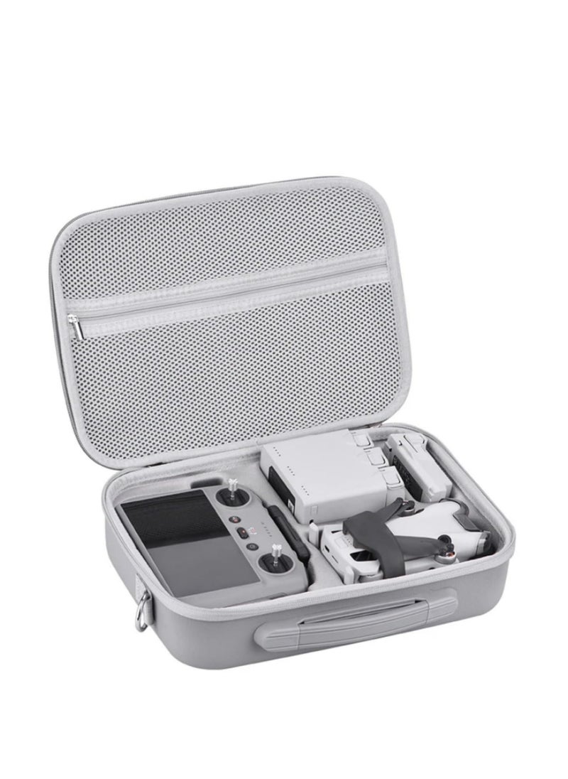 Carrying Case for Mini 4 Pro Portable Hardshell Travel Storage Case/Shoulder Handbag Compatible with DJI RC 2/DJI RC-N2 Remote Controller Fly More Combo Accessories