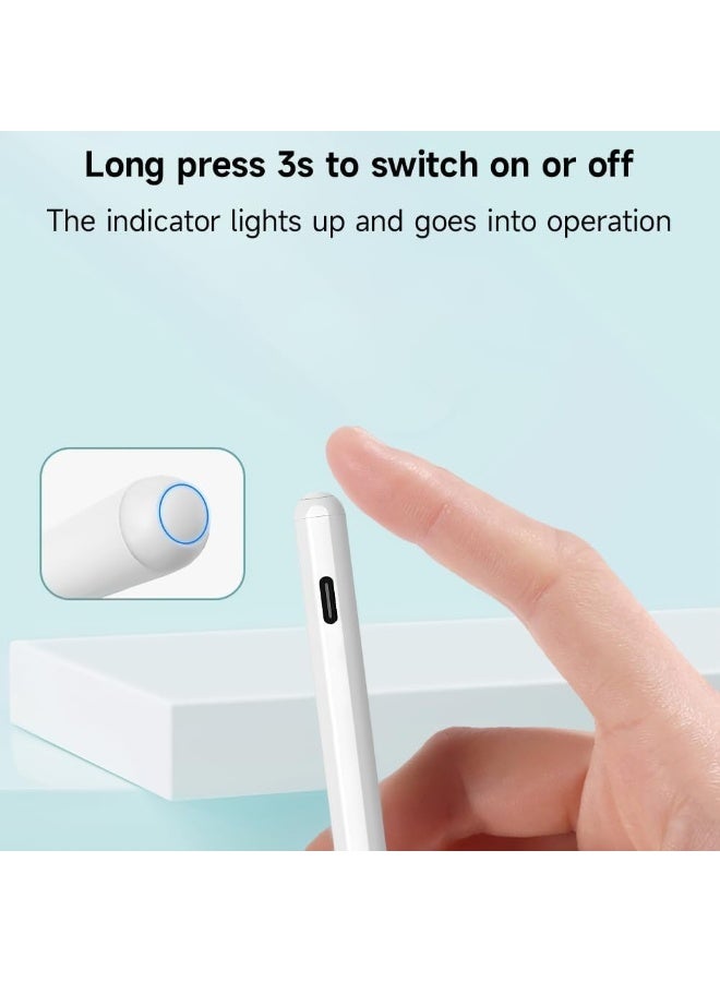 Stylus Pen Compartable with Apple IPad IPad Pencil With Palm Rejection Tilt Sensitivity Pens For IPads Is Compatible For Apple IPad 10/9/8/7/6 IPad Pro 11/12 9 IPad Air 5/4/3 - Image 3
