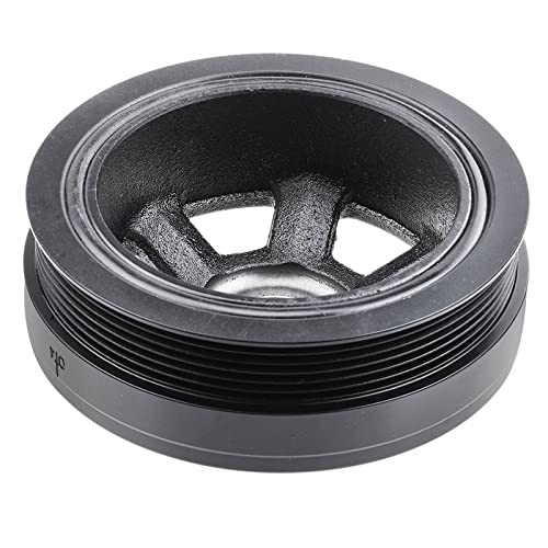 A-Premium Engine Harmonic Balancer Pulley - SOHC 2.6L 2.8L 3.2L 4.3L 5.0L 5.5L - Compatible with Mercedes-Benz Cars - 98-08 - C240, C280, C320, C43 AMG, S350, S430, S500, E320 & More, for# 1120351400 - Image 3