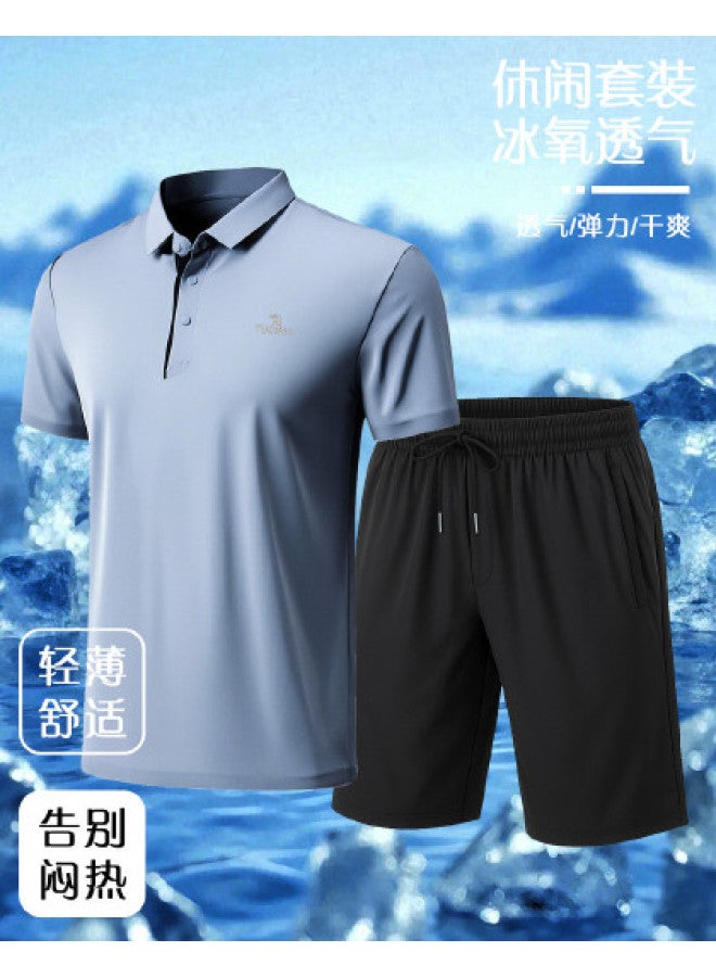 Tucano breathable Men's Sportswear Set - Comfortable Summer Running & Casual Outfit - Image 1
