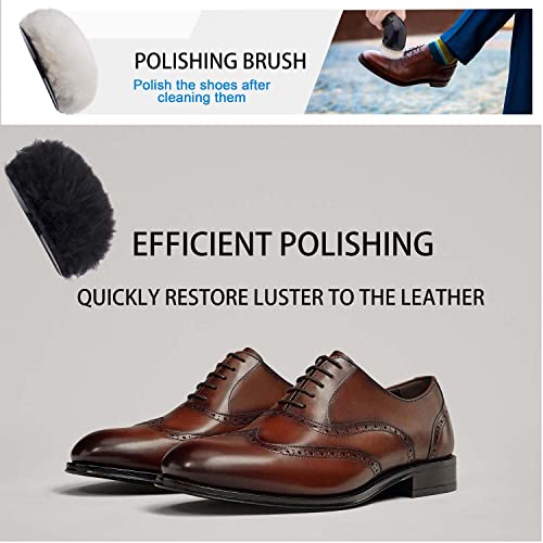 Sansent Electric Shoe Shine Kit, Power Upgrades, Sansent Electric Shoe Polisher Brush Shoe Shiner Dust Cleaner Portable Leather Care Kit for Shoes, Bags… - Image 3
