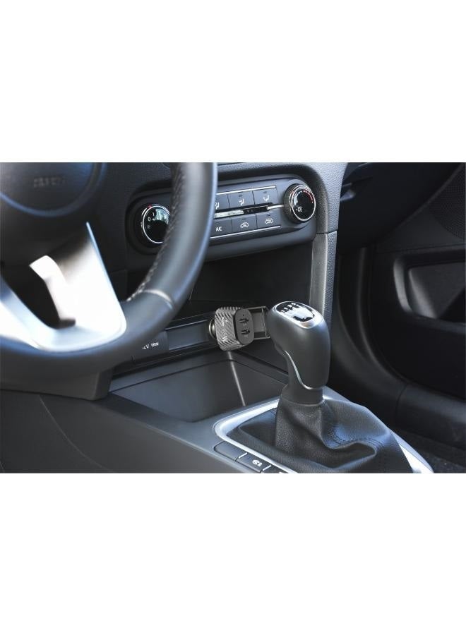 Cellularline Car Multipower Hyper 65W 2 Port Type C - Image 3