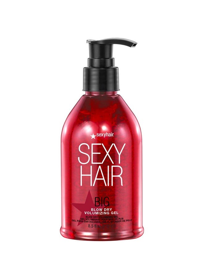 Sexy Hair - Sexyhair Big Blow Dry Volumizing Gel| Added Volume With Hold | Up To 72 Hours Of Humidity Resistance | All Hair Types, 8.5 Fl Oz (Pack Of 1) - Image 1