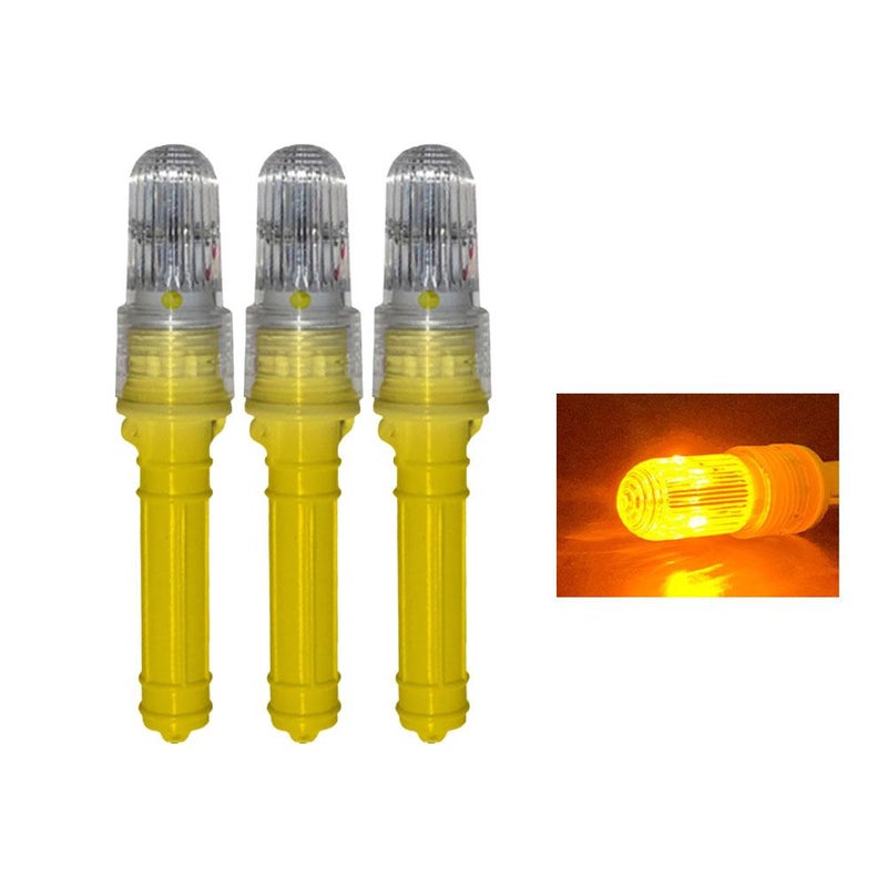 Marine LED signal light, fish attractant light, animal repellent light, fishing light, sensor-activated warning light (batteries not included). - Image 4