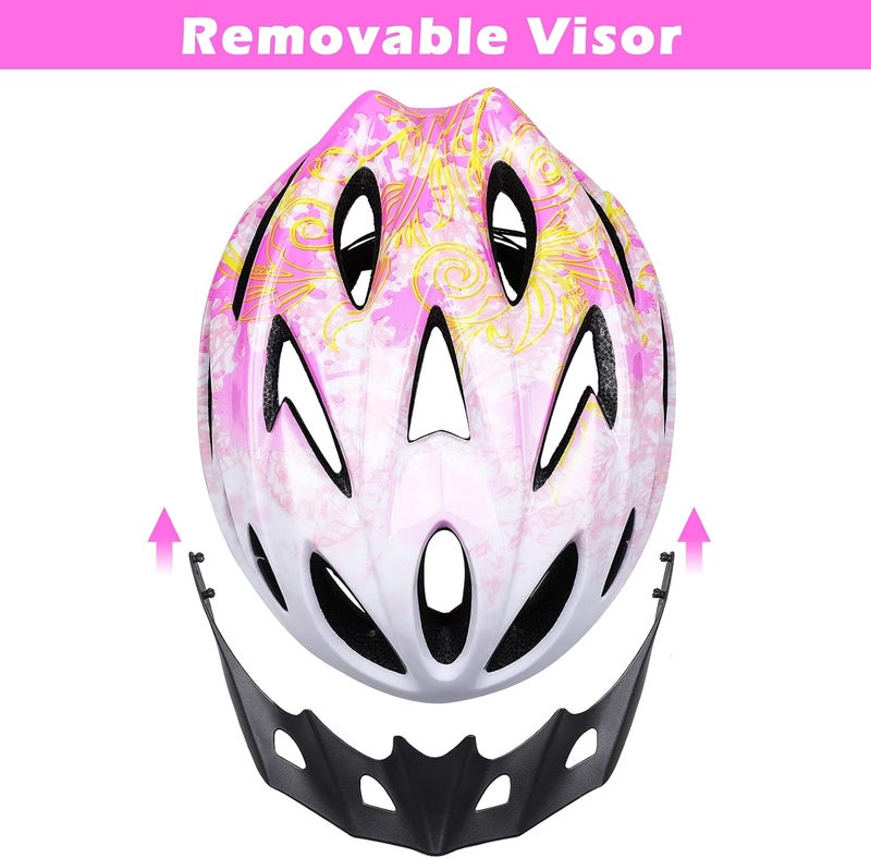 Zacro Adult Bike Helmet Lightweight for Men Women Comfort with Pads&Visor, Certified Bicycle Helmet for Adults Youth Mountain Road Biker - Image 3