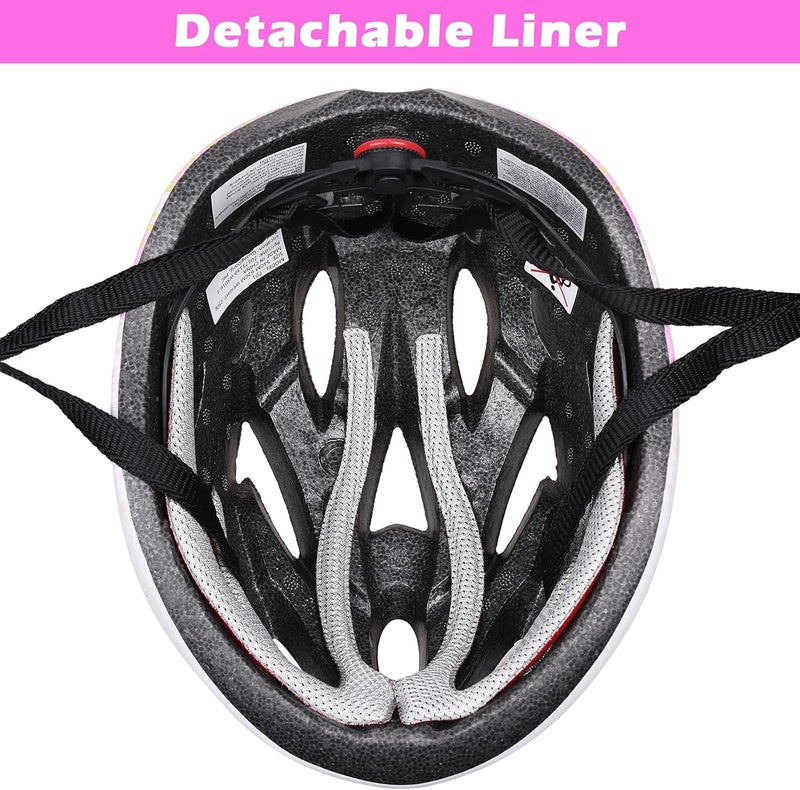 Zacro Adult Bike Helmet Lightweight for Men Women Comfort with Pads&Visor, Certified Bicycle Helmet for Adults Youth Mountain Road Biker - Image 4