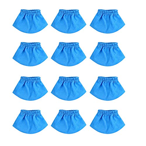 Fette Filter -12 Premium VRC2 Cloth Filter Compatible with Vacmaster 1.5 to 3.2 Gallon Wet/Dry Vacuums. Washable and Reusable Value Pack of 12 Premium Bags - Image 1