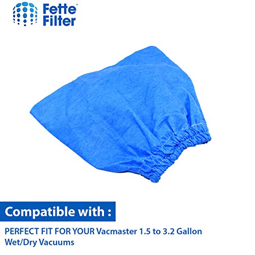 Fette Filter -12 Premium VRC2 Cloth Filter Compatible with Vacmaster 1.5 to 3.2 Gallon Wet/Dry Vacuums. Washable and Reusable Value Pack of 12 Premium Bags - Image 5