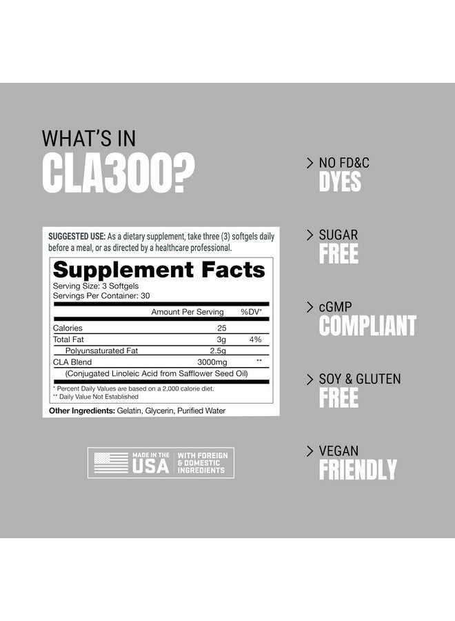 ProSupps ProSupps® CLA 3000 Lean Body Composition Support, 90 Softgels - Image 4