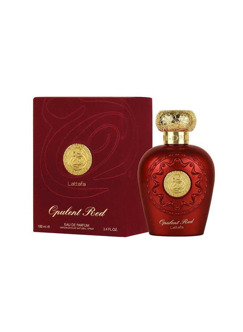 Lattafa عطر أوبولنت ريد أو دو بارفان 100 مل - Image 1