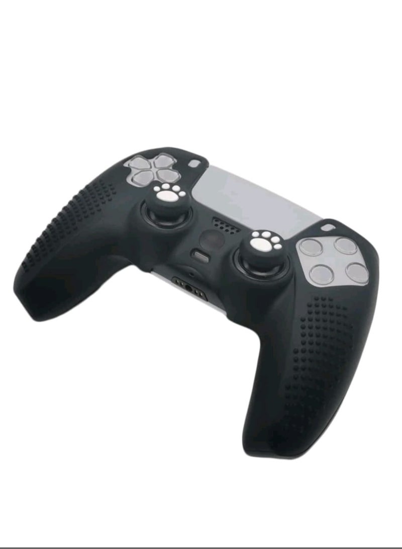 PS5 Controller Soft Nonslip Silicone Button Cover and Case with Thumb Grips, Protective Case Accessory for PS Controller  - Image 2