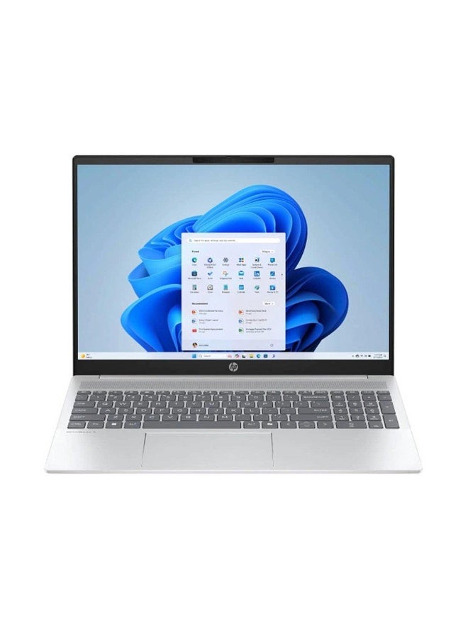 HP OMNIBOOK 5 Next Gen AI 14-HE0002NE / Snapdragon X Plus Processor / 32GB RAM / 1TB SSD / LPDDR5X / 14 Inches 2K Display / Intel Shared Graphics / Windows 11 Home English/Arabic Silver - Image 1