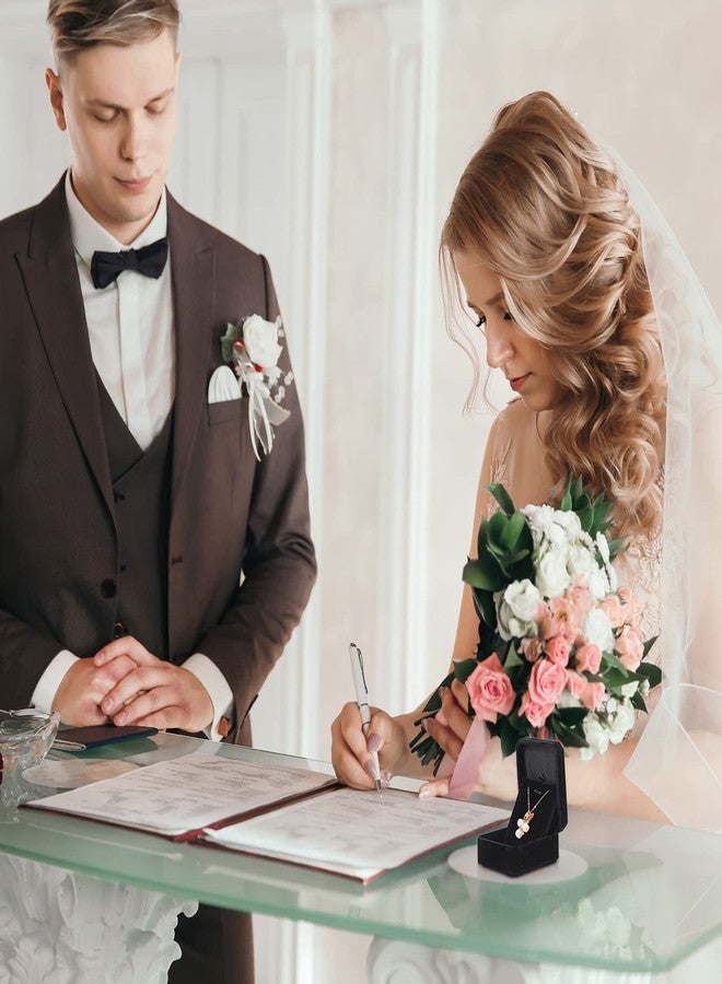 سوريو مجموعة علب هدايا مجوهرات مخملية سوداء من Sureio، 18 قطعة، مثالية لعرض القلائد والخواتم والأقراط، مناسبة لحفلات الزفاف وأعياد الميلاد. - Image 4