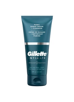 Gillette Illette Intimate 2 In 1 Pubic Shave Cream + Cleanser Gentle Formula Formulated For Pubic Hair & Skin With Aloe Paraben Free (150 Ml)  - Image 2