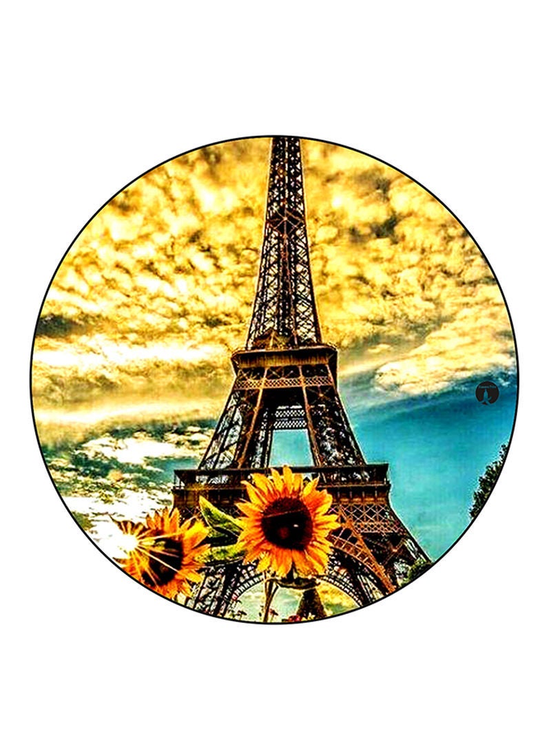 RKN The Eiffel Tower Printed Mouse Pad Multicolour