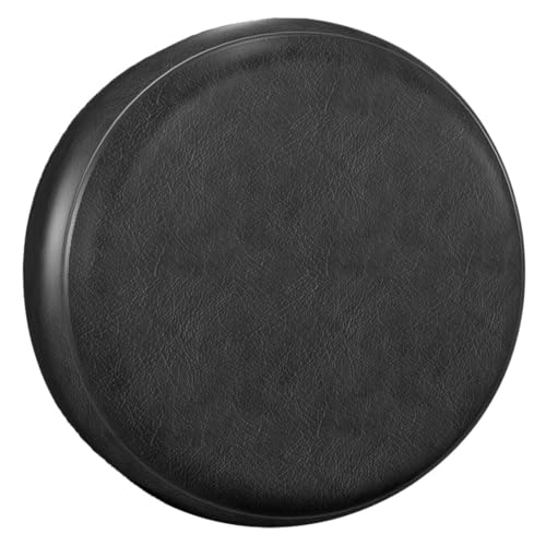 AmFor 26-27 inch Spare Tire Cover, Universal Fit for Jeep, Trailer, RV, SUV, Truck,Tough Tire Wheel Soft Cover Diameter 26" - 27", Camper Wheel, Weatherproof Tire Protectors (Black) - Image 1