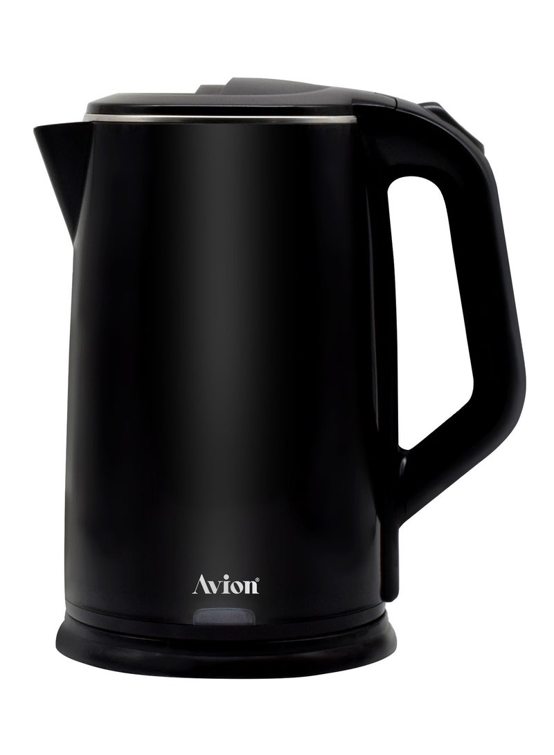Avion Double Layer Electric Kettle| Overheat Protection| Intelligent Power-off Technology| Granular Steel Lid| Stainless Steel Heating Plate| Heat Resistant Handle| - Image 1