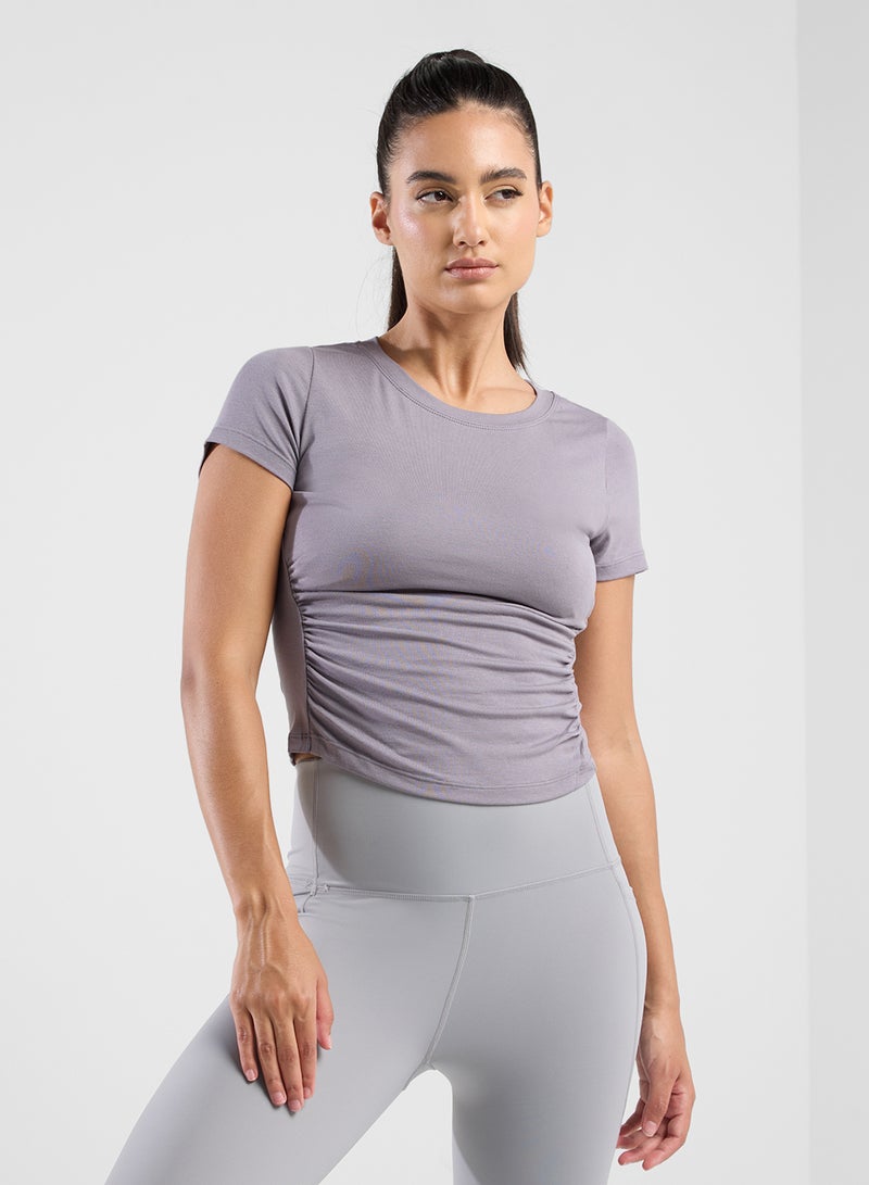 فورورد تيشيرت ضيق مكشكش - Image 1