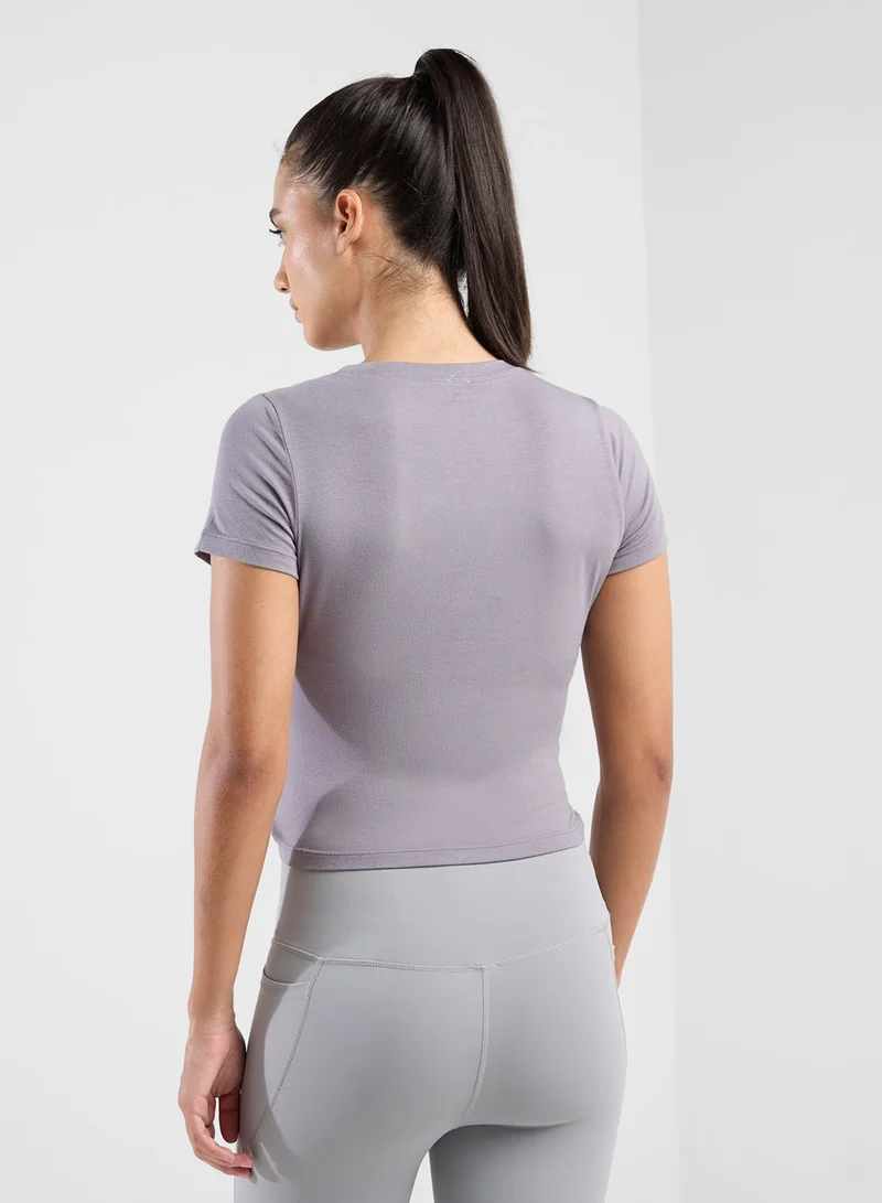 فورورد تيشيرت ضيق مكشكش