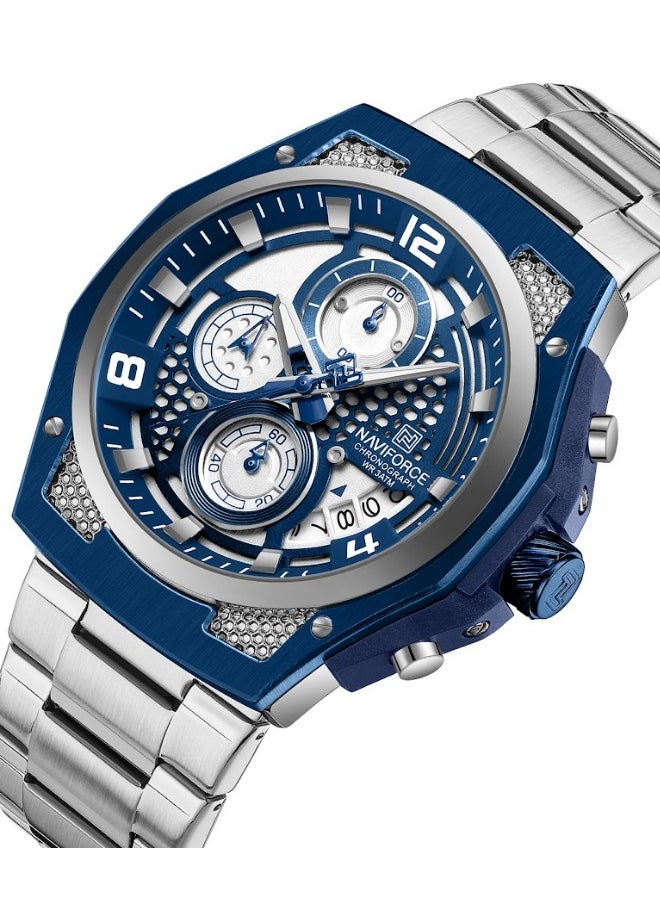 Men's Water Resistant Chronograph Luxury Watch New Edition NF8051
