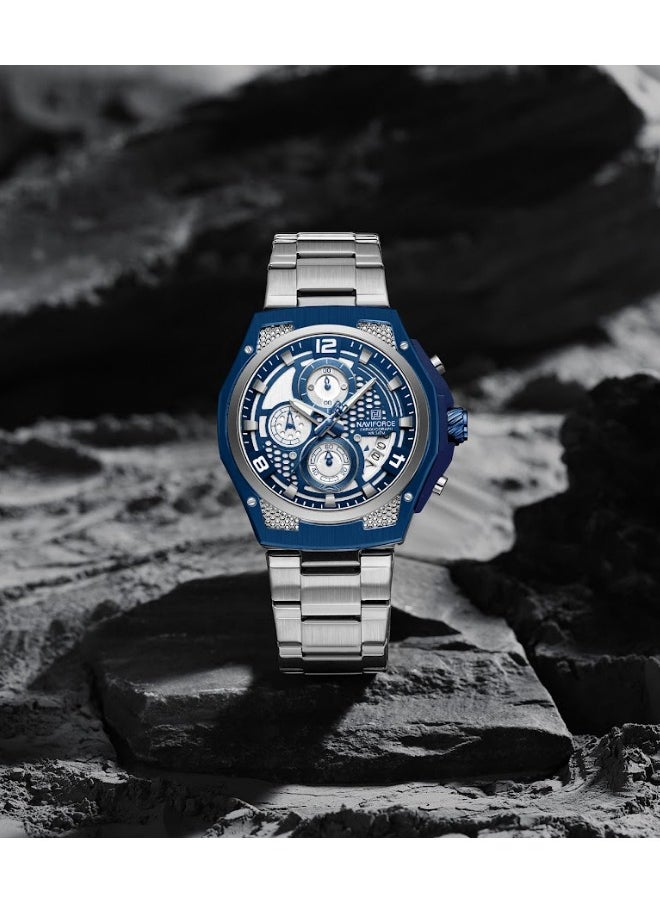 Men's Water Resistant Chronograph Luxury Watch New Edition NF8051