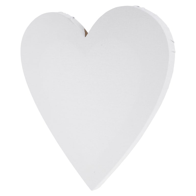 Heart Shaped Canvas Panel Board for Oil Painting Watercolor DIY White Frames for Canvas Paintings for Home Decor Wedding Party - Image 3