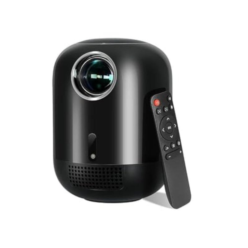 استخدام المسرح المنزلي، هيكل من سبائك الألومنيوم، لون أسود، دقة 4K Full HD مع نظام Android 11 وواي فاي مدمج - Image 1