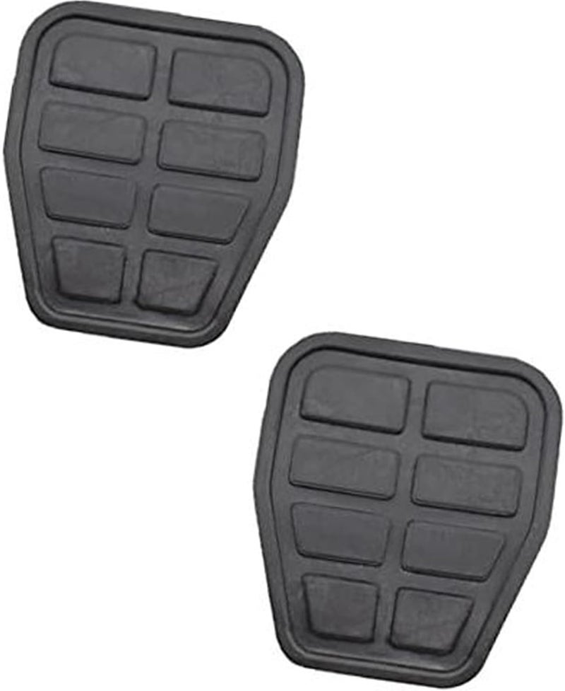 QASULER Car Foot Pedal Brake Clutch Rubber Pads Cover - Image 1