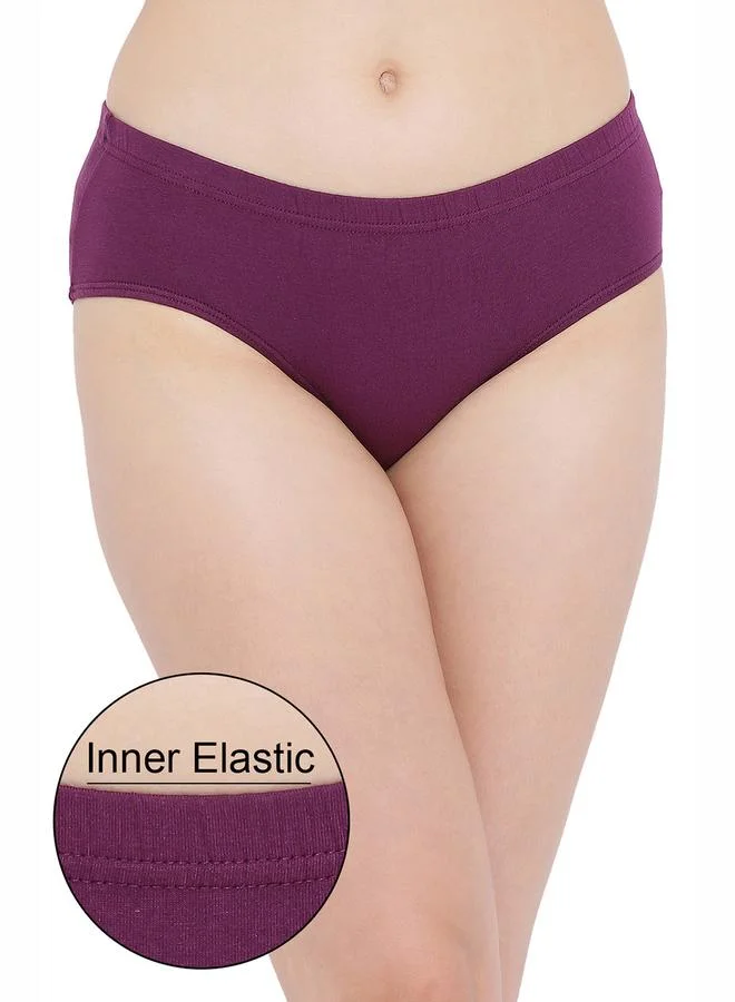 كلوفيا Cotton Mid Waist Hipster Panty