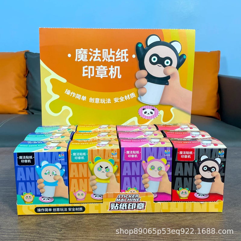 Magic Stamp Sticker Toy Set for Kids - Image 2