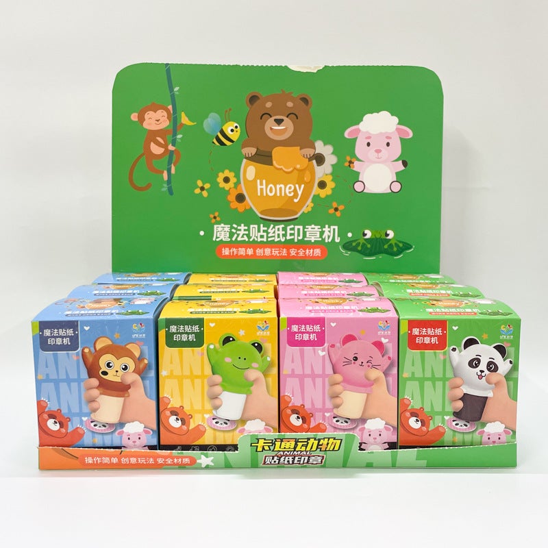 Magic Stamp Sticker Toy Set for Kids - Image 1