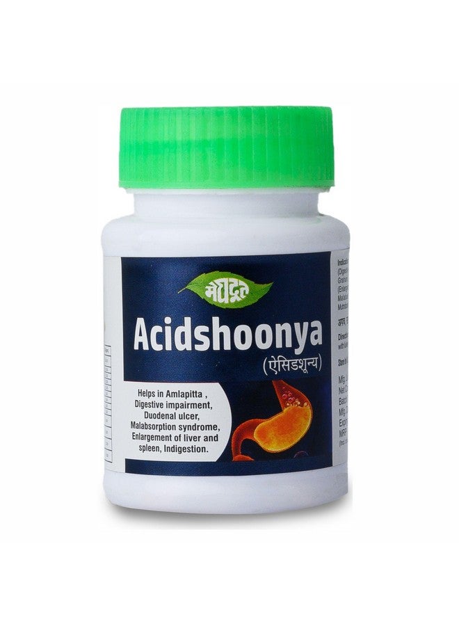 Meghdoot أقراص ميغدوط أسيشونيا | حل أيورفيدي للحموضة وارتجاع الحمض | تخفيف طبيعي للمعدة | يساعد في تخفيف حرقة المعدة وعسر الهضم | 50 قرص - Image 1
