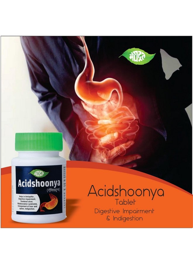 Meghdoot أقراص ميغدوط أسيشونيا | حل أيورفيدي للحموضة وارتجاع الحمض | تخفيف طبيعي للمعدة | يساعد في تخفيف حرقة المعدة وعسر الهضم | 50 قرص - Image 5