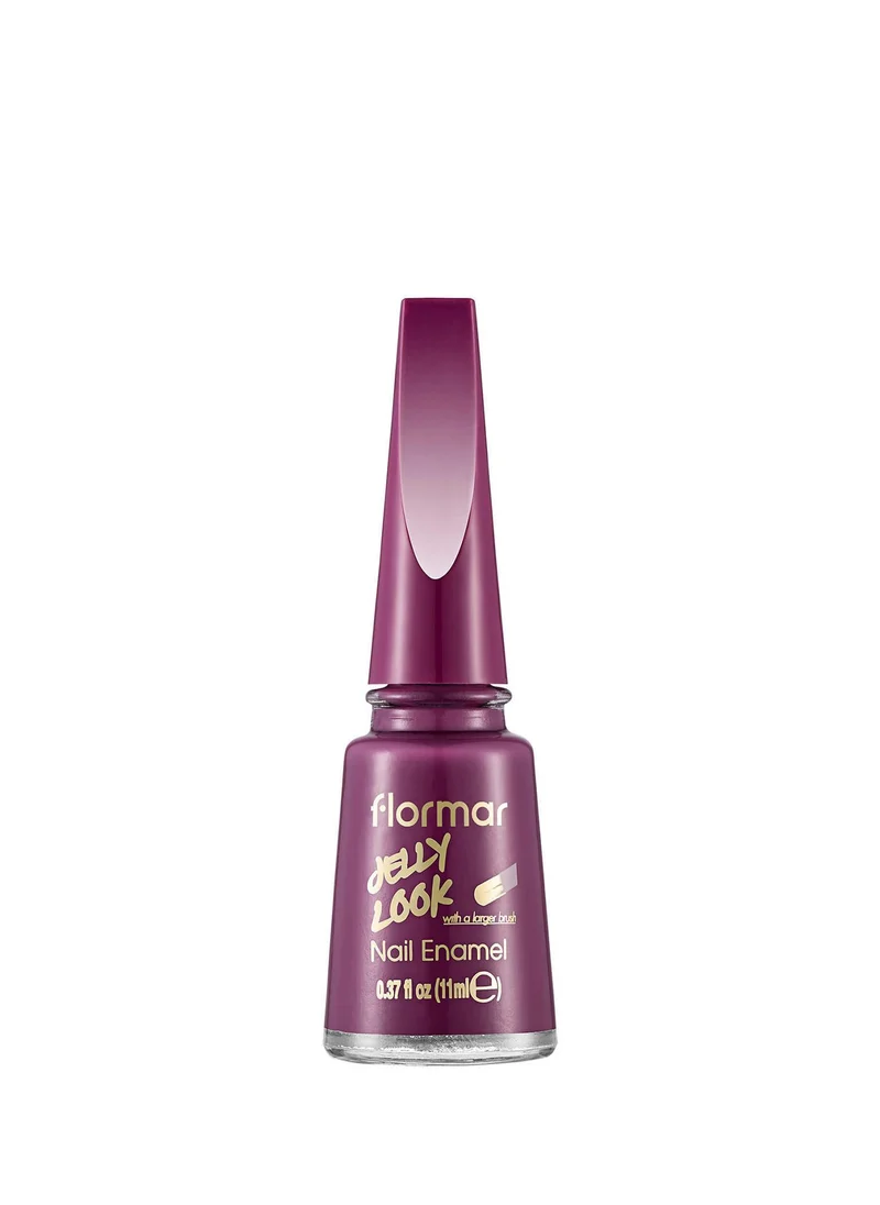 فلورمار Flormar Jelly Look Nail Enamel - JL40 Mulberry