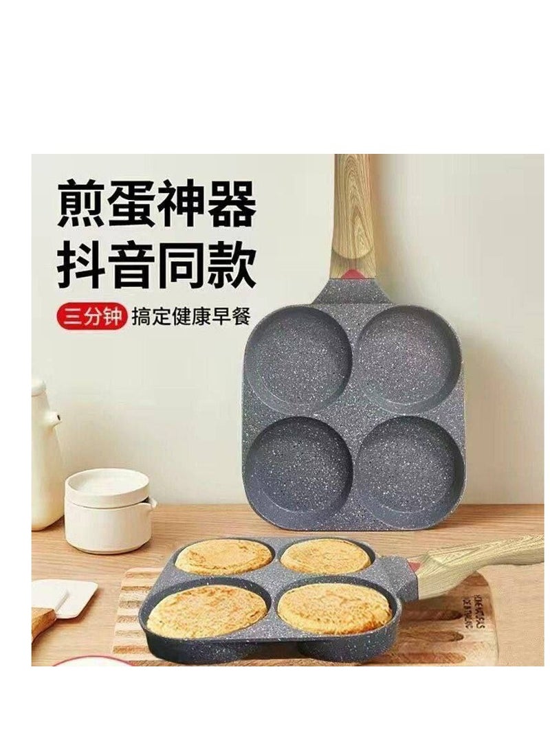 Generic Non-stick divided egg frying pan  - Image 2