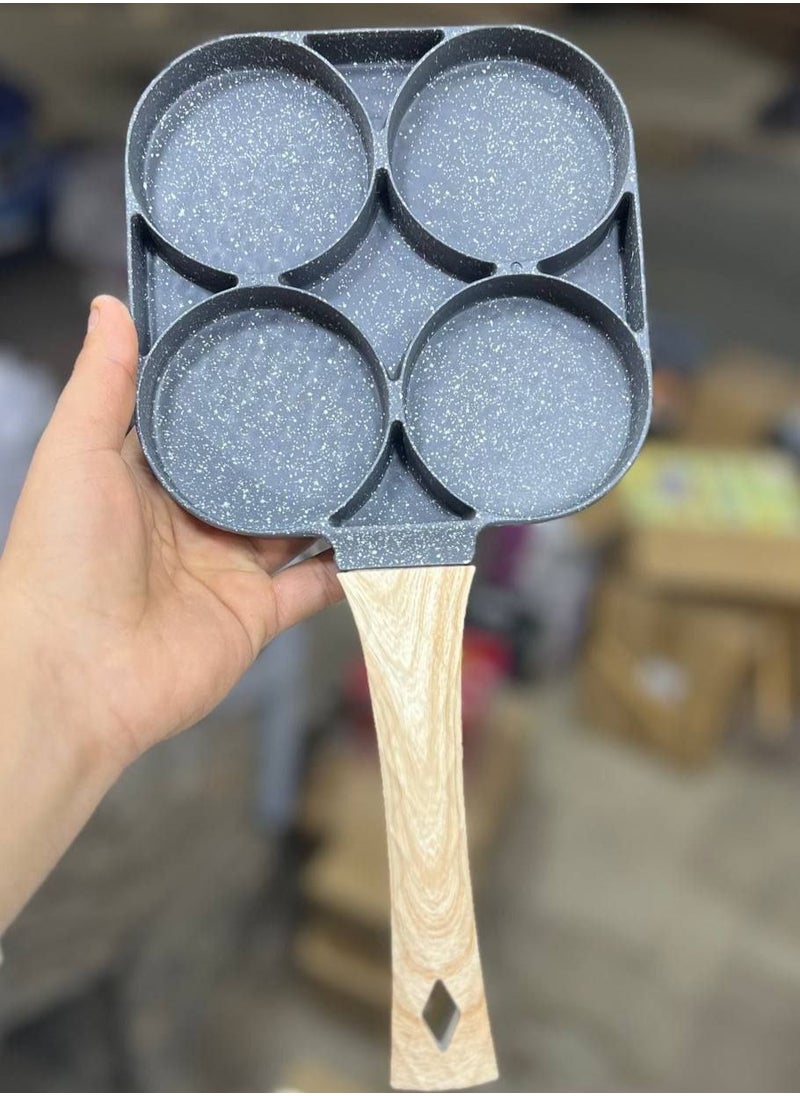 Generic Non-stick divided egg frying pan  - Image 4