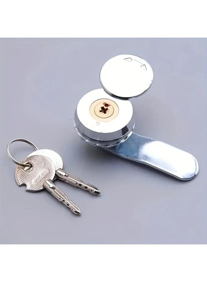 1 Set Durable Card Lock Buckle for Doors Cabinets Mailboxes and Drawers - Image 2