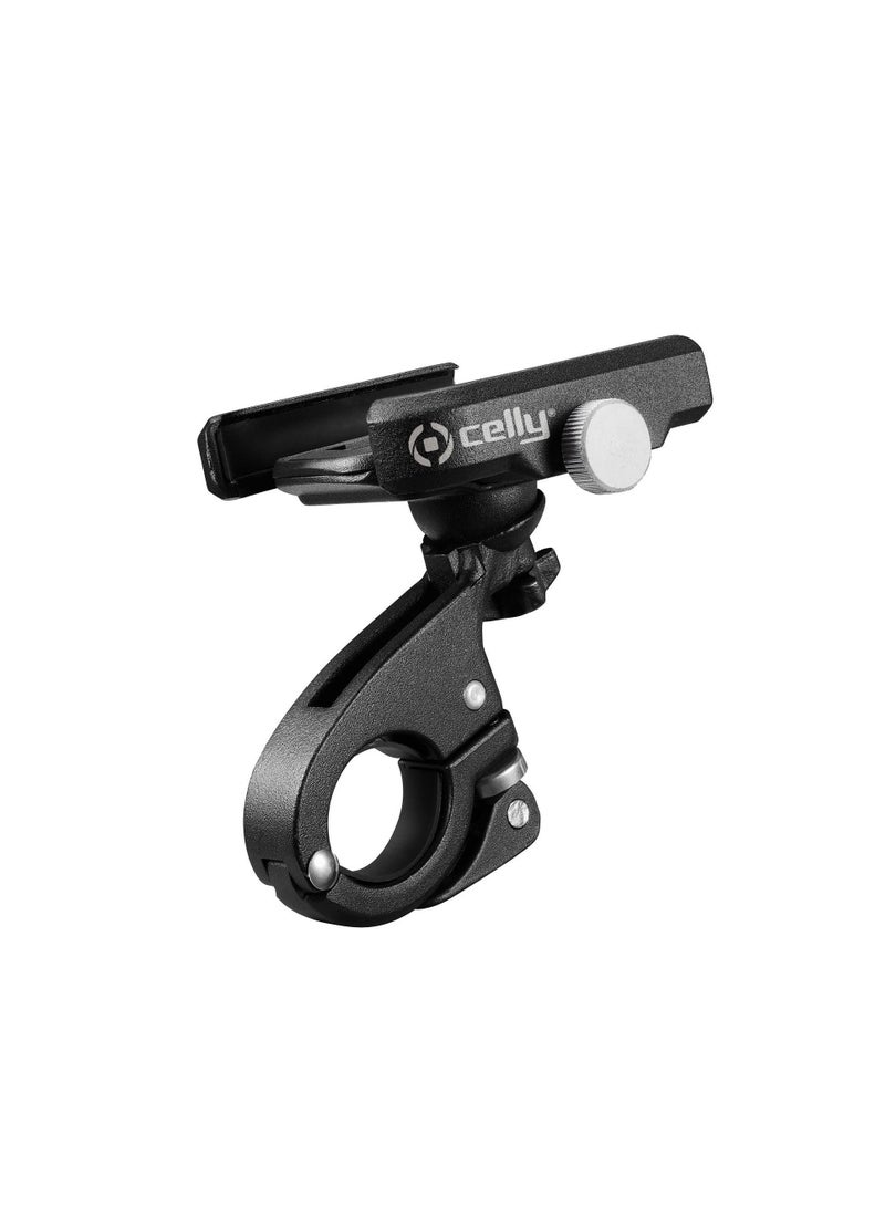 Celly Bike Phone Mount Universal Motorcycle Handlebar Phone Holder Anti Shake Bicycle Phone Clamp for Road Bike/MTB/E Scooter with 360 Rotation for 3.5-7.0 inches Smartphone - Image 2