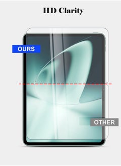 Techie 2 Pack OnePlus Pad 11.6 inch 2023 HD Clear Tempered Glass Screen Protector Bubble Free Easy Installation  - Image 5