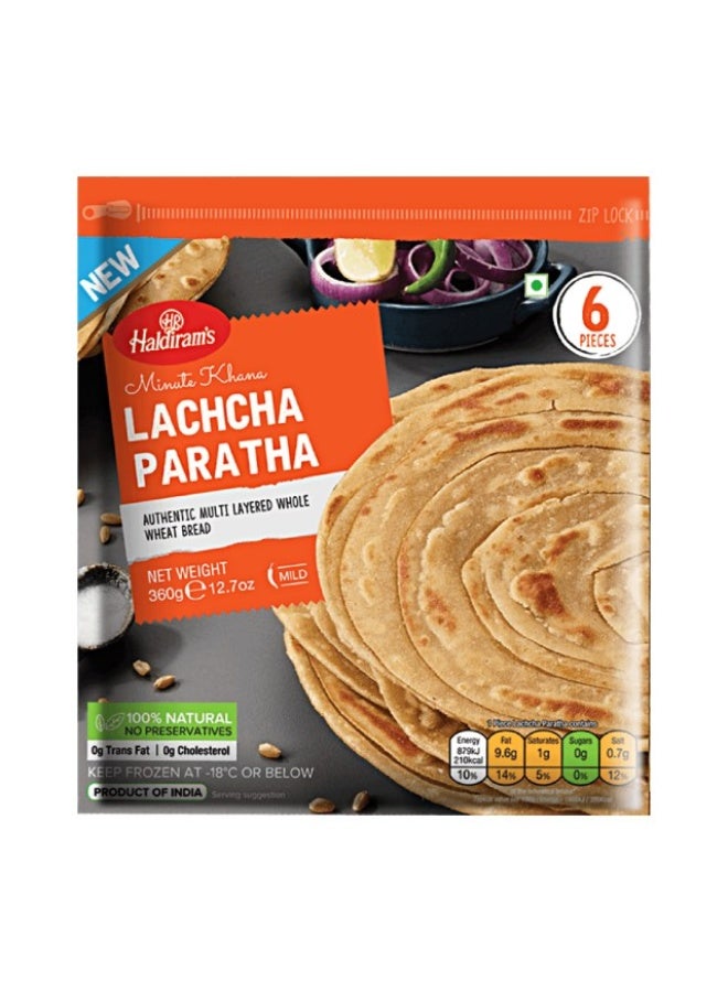 Lachcha Paratha 360g -6 Pieces