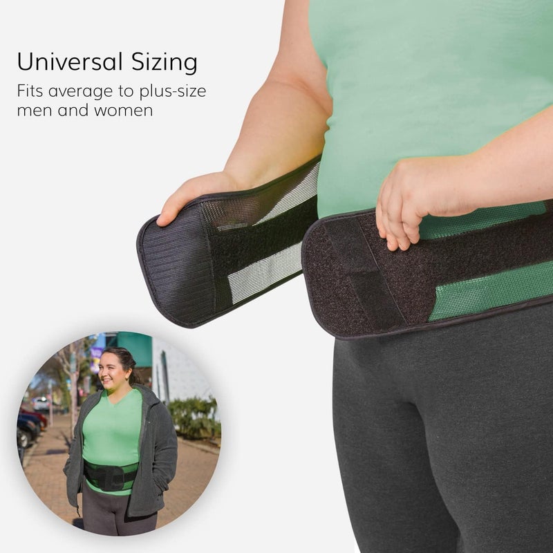 BraceAbility Lumbar Support Belt for Lower Back Pain - Corset Brace for Men and Women, Scoliosis, Sciatica, Spinal Stenosis, Herniated Disc Relief - FSA Eligible, Fits 28" - 60" Waist - Image 5