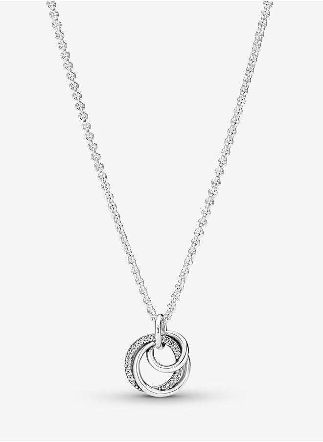 Pandora Violet Family Forever Intertwined Pendant Necklace  - Image 1