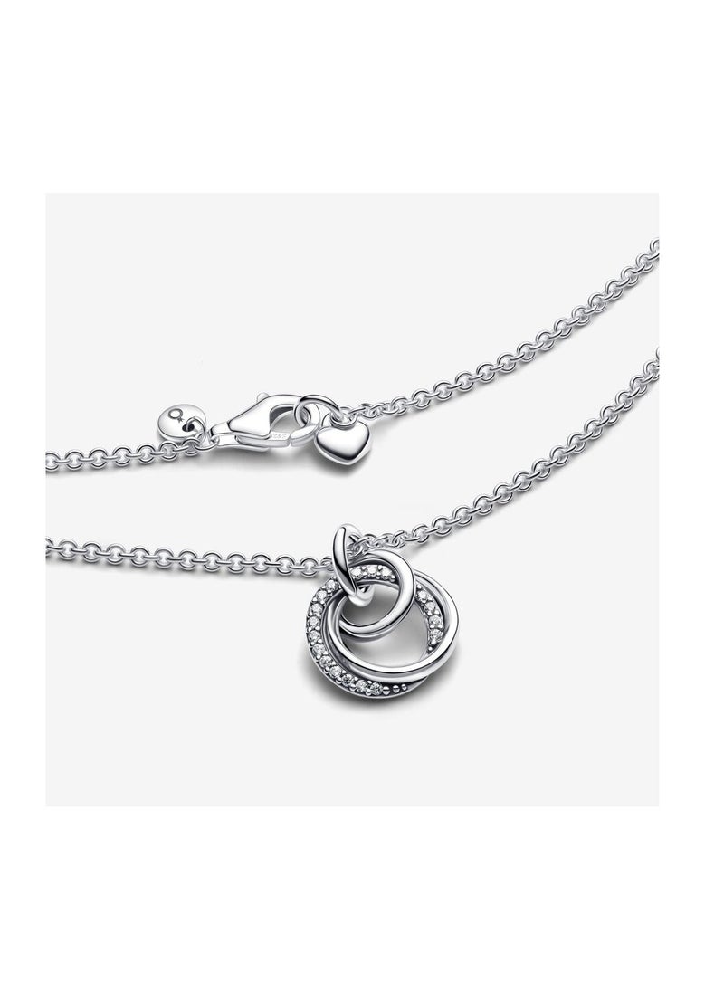 Pandora Violet Family Forever Intertwined Pendant Necklace  - Image 5