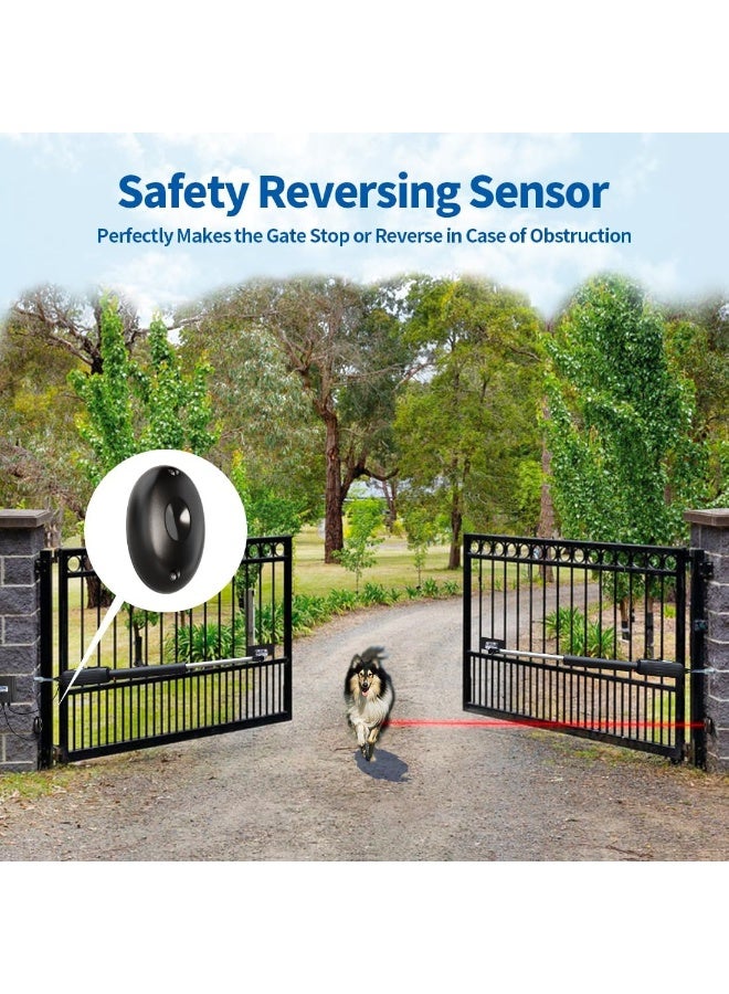 TOPENS TOPENS TC102 Photo Eye Infrared Photocell Beam Sensor for Gate Openers Access Control Security Alarm Systems  - Image 2