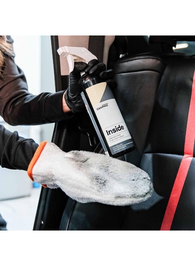 CARPRO منظف داخل السيارة: أفضل منظف لأسطح الفينيل والبلاستيك والجلد المنتهي - يزيل الأوساخ والعرق والزيوت من الأسطح الداخلية - 500 مل (17 أونصة) - Image 5