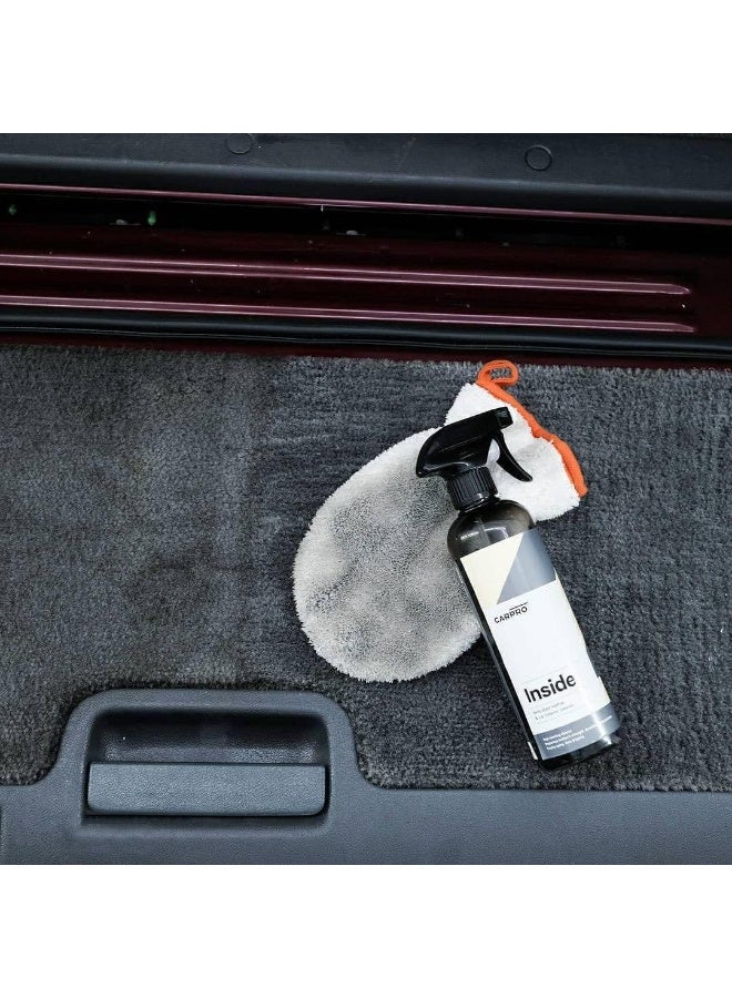 CARPRO منظف داخل السيارة: أفضل منظف لأسطح الفينيل والبلاستيك والجلد المنتهي - يزيل الأوساخ والعرق والزيوت من الأسطح الداخلية - 500 مل (17 أونصة) - Image 3