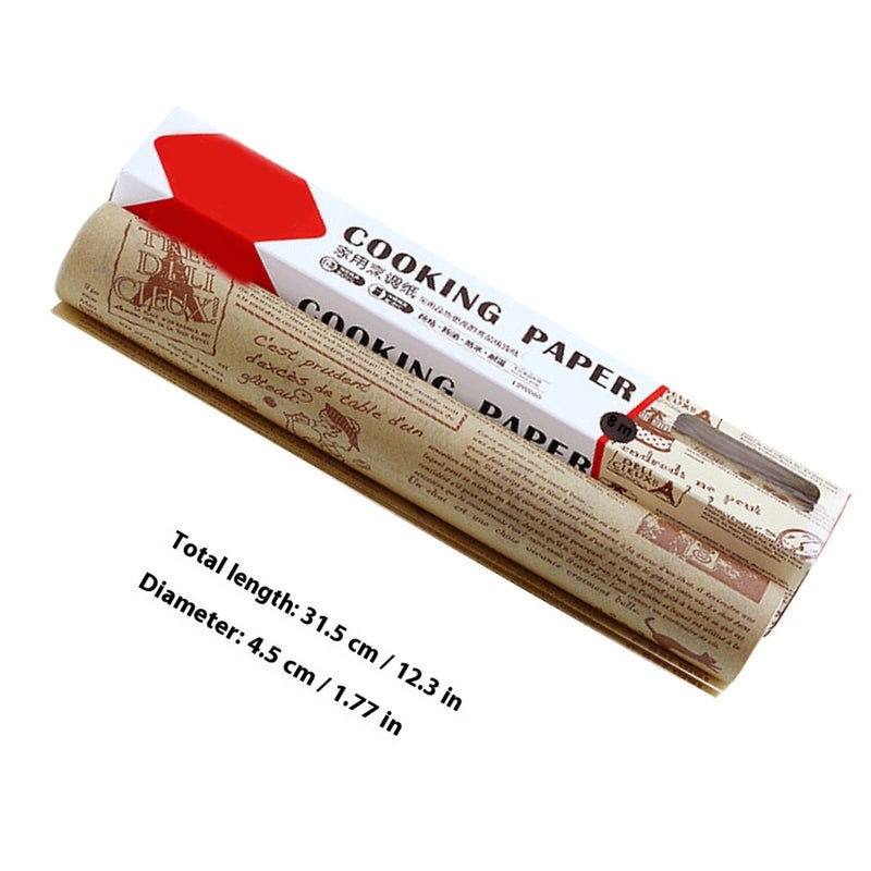1 Roll Baking Paper Pads Air Fryer Papers Oil Baking Mats Parchment Papers for Kitchen - Image 2